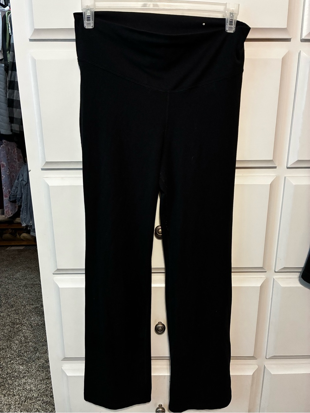 Old Navy Black Wide-Leg Active Pants